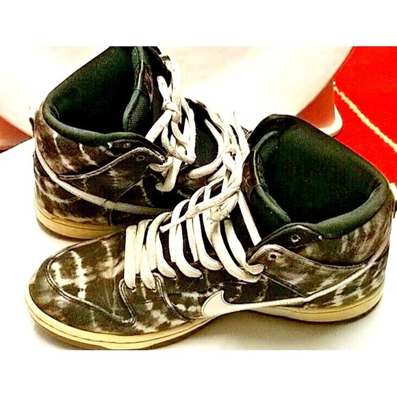 Nike SB Dunk High Premium Tie Dye Rare Sneakers Men's Size 10 Limited Edition - Picture 10 of 16